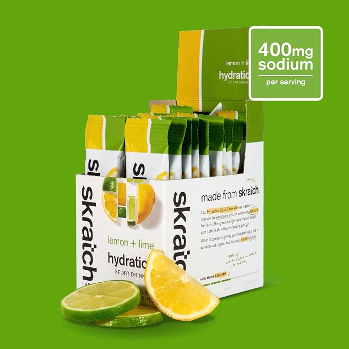 Skratch Labs Hydration Sports Drink Mix Packets – Real‑Fruit Electrolyte Powder - Image 2