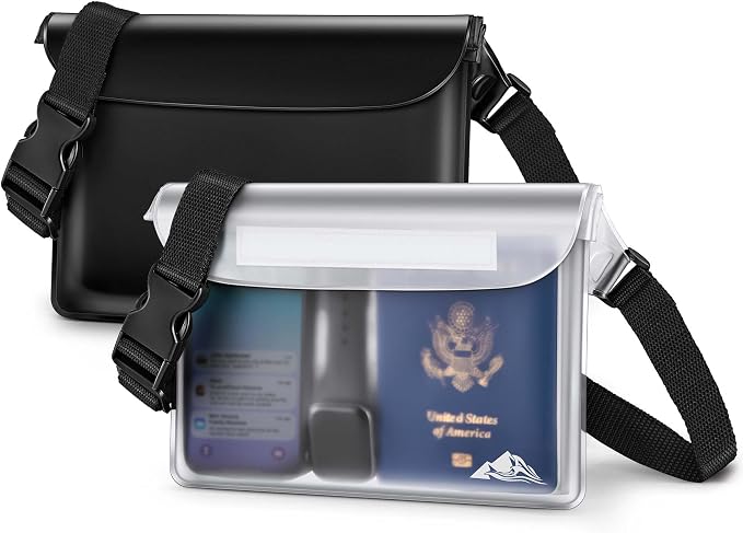 HEETA Waterproof Fanny Pack, Waterproof Pouch Dry Bag 2/3/4 Pack by HEETA