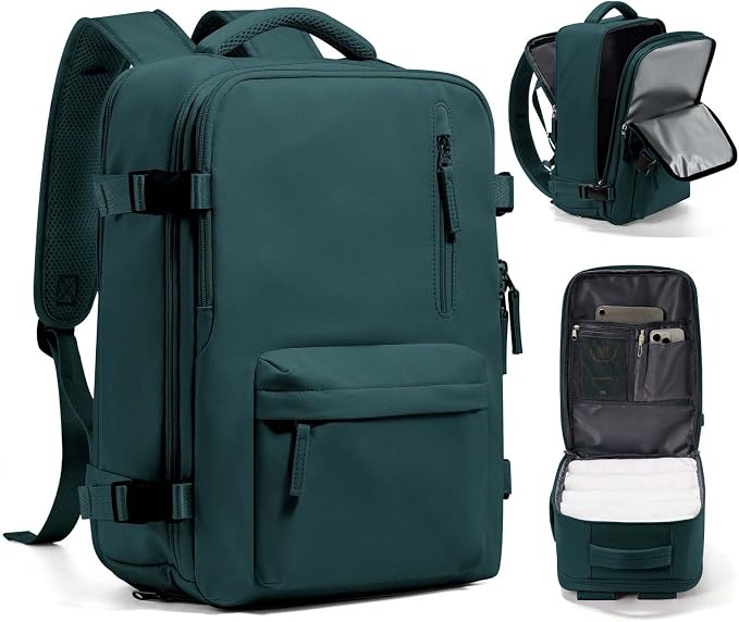 WONHOX Large Travel Backpack Carry on Flight Approved Laptop Work Business by WONHOX