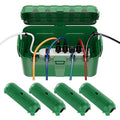 RESTMO 5-Piece Outdoor Waterproof Electrical Box Set – 12.5" x 8.5" x 5" Large by Restmo
