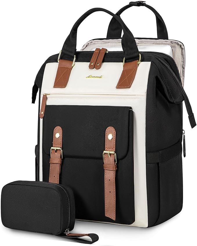 LOVEVOOK Laptop Backpack For Women, Teacher Work Computer Backpack by LOVEVOOK