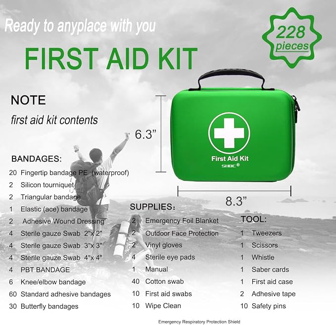 SHBC Waterproof First Aid Kit - Image 3