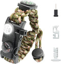 20 in 1 Survival Paracord Bracelet Adjustable Gear Kit by NVioAsport