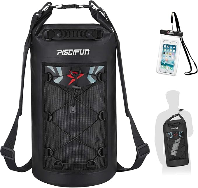Piscifun Dry Bag, Waterproof Floating Backpack 10L/20L/30L/40L by Piscifun