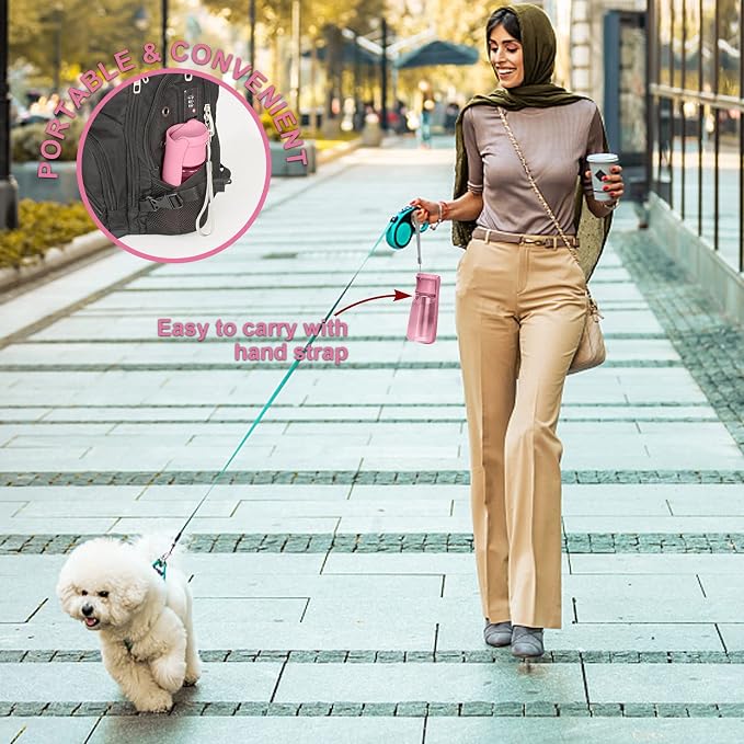 Portable Dog Water Bottle, Foldable Dog Water Bottle Leak Proof Dispenser - Image 5