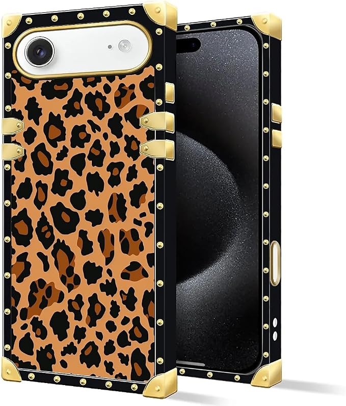 for iPhone 17 Air Case Luxury Golden Decoration - Image 2
