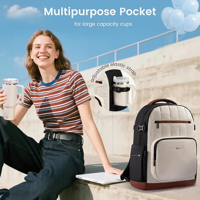 LOVEVOOK Laptop Backpack for Women - Image 2