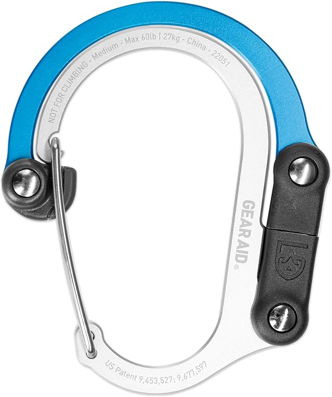 GEAR AID HEROCLIP 360° Swivel Carabiner Gear Clip and Hook - Image 2