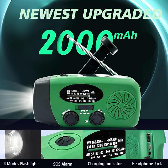 Emergency Hand Crank Radio - Image 3