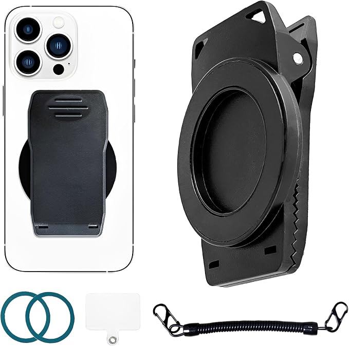 Strong Magnetic Phone Belt Clip by Fofvccv