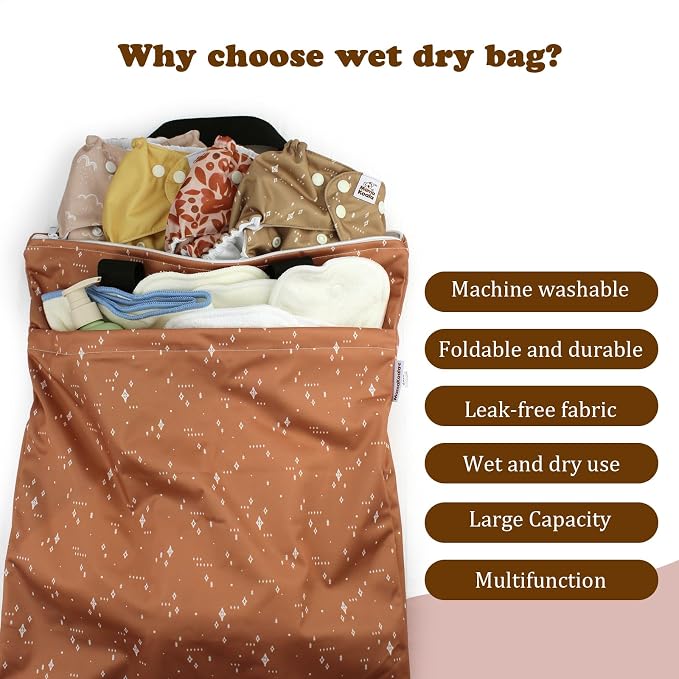 Mama Koala Reusable Hanging Wet Dry Bags - Image 5