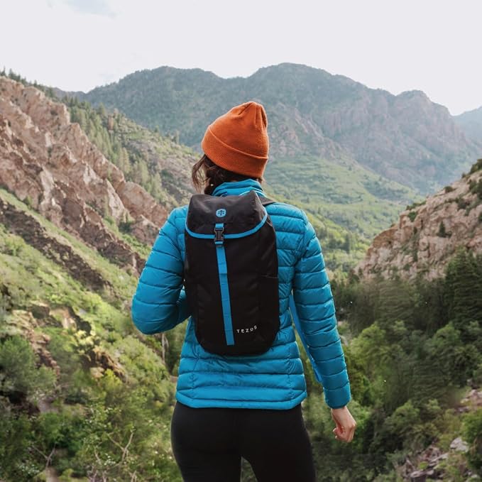Tezos Juniper Daypack, Lightweight Hiking Backpack and Hydration Pack - Image 6