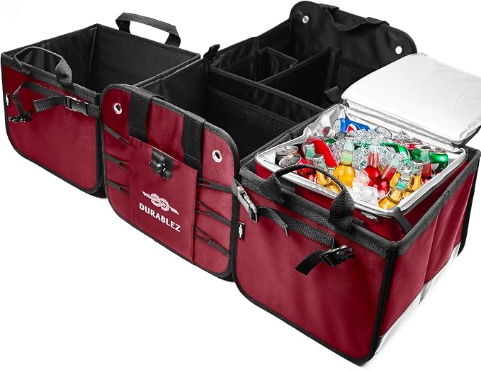 Insulated Cooler Bag for Car Trunk – Thermal Food & Drinks Carrier for Family - Image 5