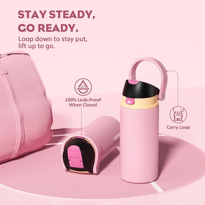 POWCAN 18 oz Insulated Water Bottle - Image 4