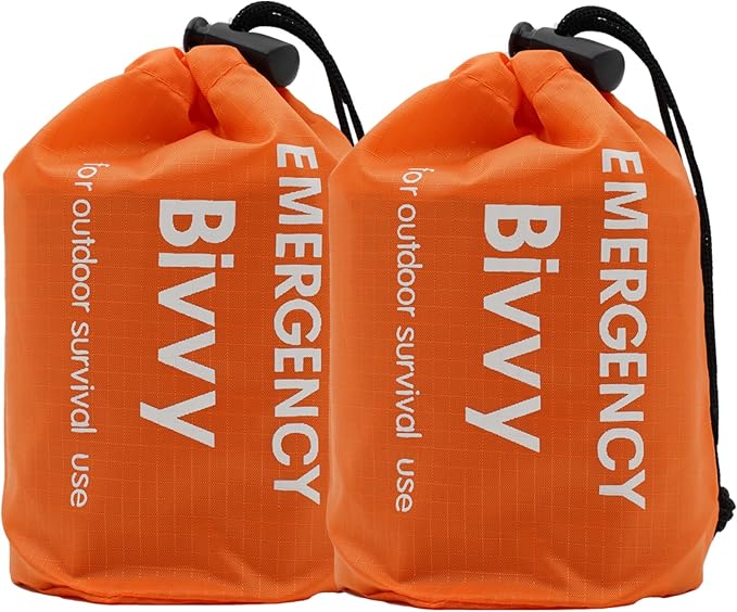 Emergency Sleeping Bag, Bivvy Bag, Survival Sleeping Bag, Camping Bivy Sacks - Image 2