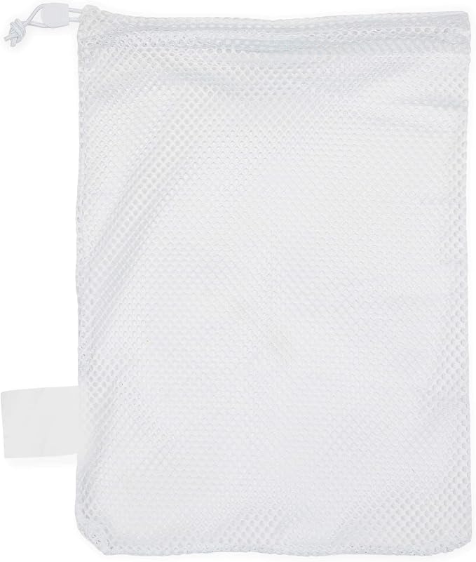 Champion Sports Mesh Equipment Bag – Heavy-Duty Nylon Drawstring Bag by ChampionSports