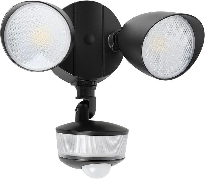 LUTEC 34W 3700 Lumen LED Security Lights Motion Sensor Light Outdoor by LUTEC