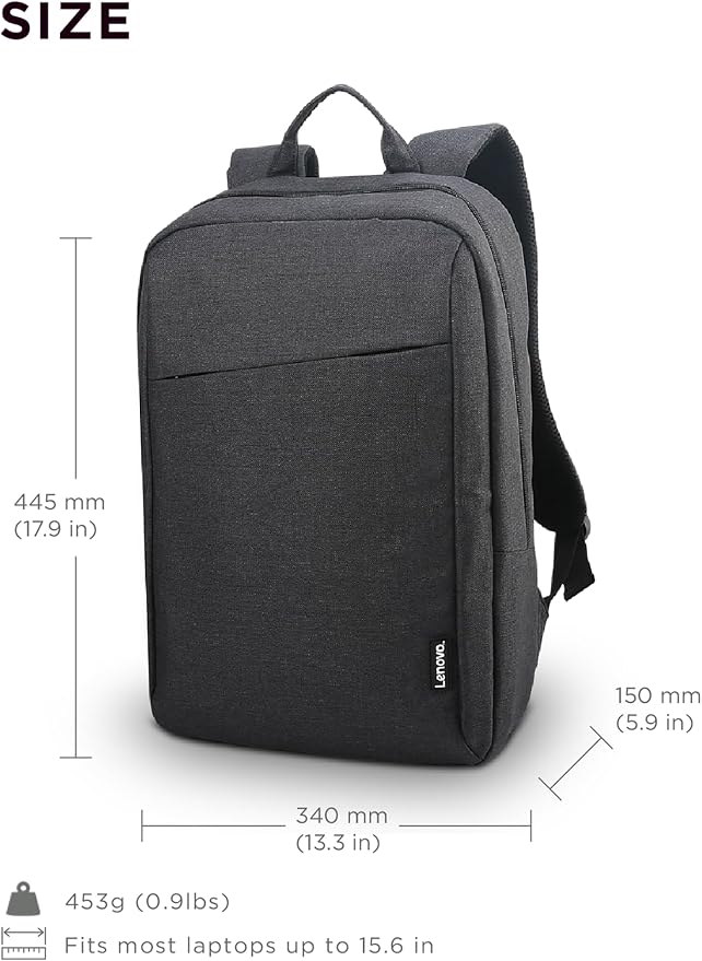 Lenovo Laptop Backpack B210, 15.6-Inch Laptop/Tablet, Water-Repellent, - Image 6