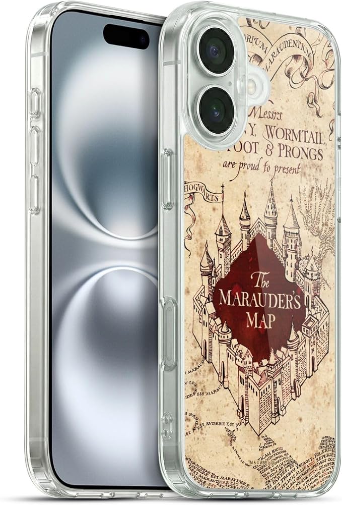 Head Case Designs Officially Licensed Harry Potter The Marauder's Map Prisoner by CaseDesigns