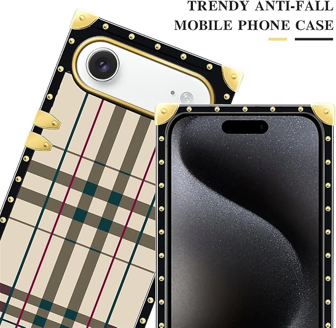 for iPhone 17 Air Case Luxury Golden Decoration - Image 4