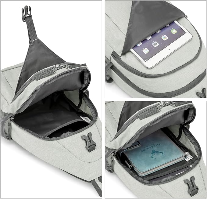 G4Free Sling Bag RFID Blocking Sling Backpack Crossbody Chest Bag Daypack - Image 4