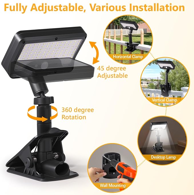 Clip On Solar Lights Outdoor - Image 2