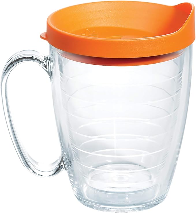 Tervis Clear & Colorful Lidded Made in USA Double Walled Insulated Tumbler by TervisTumblerCompany