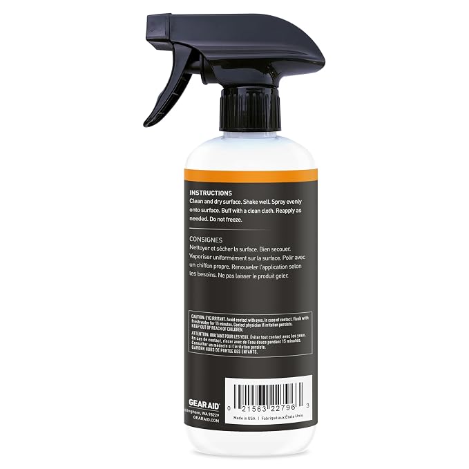 GEAR AID UV Protectant and Conditioner Spray, Apply to Outdoor Gear Made of - Image 2