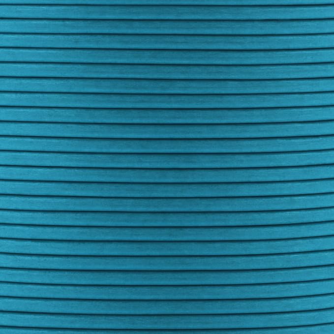 Mandala Crafts Round Genuine Teal Leather Cord - Image 3