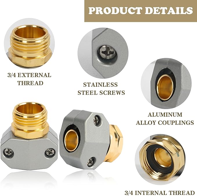 Hourleey Garden Hose Repair Kit - Image 3