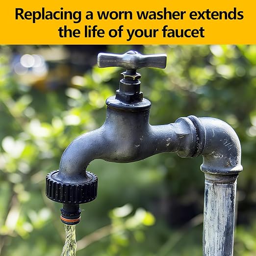 114-Piece 12 Sizes Faucet Washer Assortment Kit - Image 6