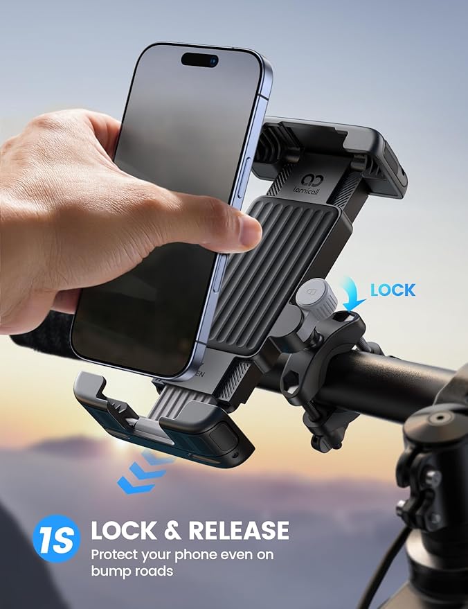 Lamicall Bike Motorcycle Phone Mount - Image 2