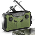 PRUNUS J-369 11100mWh Emergency Weather Radio, AA Batteries/Hand by PRUNUS