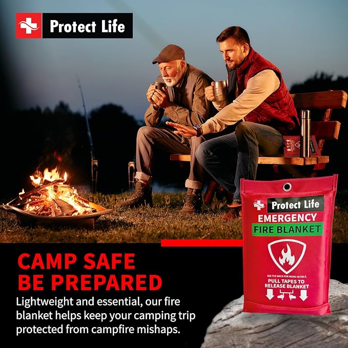 Protect Life Saving Emergency Fire Blankets 1 Pack - Image 7