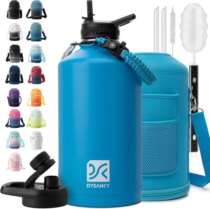 DYSANKY 1 Gallon Water Bottle Insulated | Thickened Stainless Steel Vacuum by DYSANKY