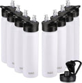 HASLE OUTFITTERS Insulated Water Bottle 22 oz Double Wall Stainless Steel Water by HASLEOUTFITTERS
