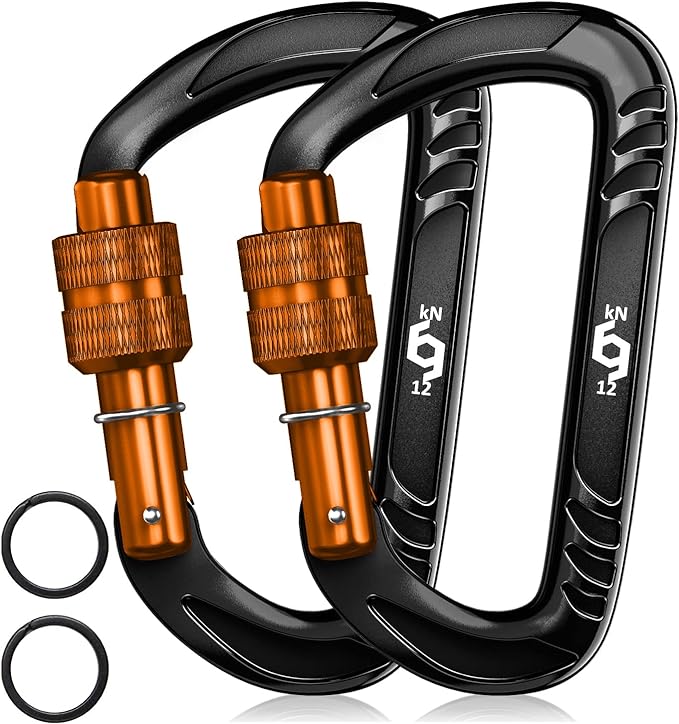 Rhino Produxs 12kN Heavy Duty Carabiner Clips, by Rhino+Produxs