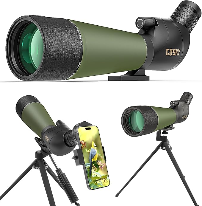 Gosky Flagship DiamondEdge 20-60x80 Spotting Scope by Gosky