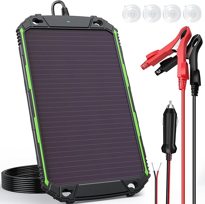 Sun Energise 5W 12V Solar Battery Charger Maintainer PRO, Built-in Smart MPPT by SunEnergise