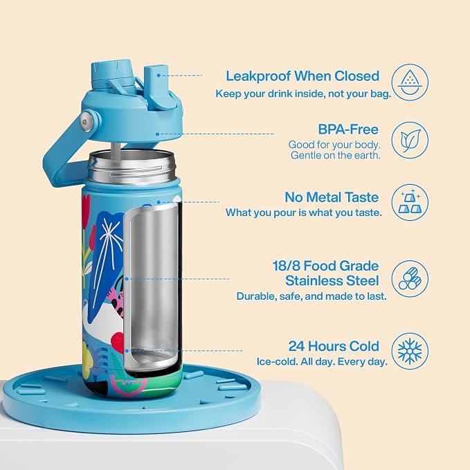 ENCOOL Kids Insualated Water Bottle - Image 2