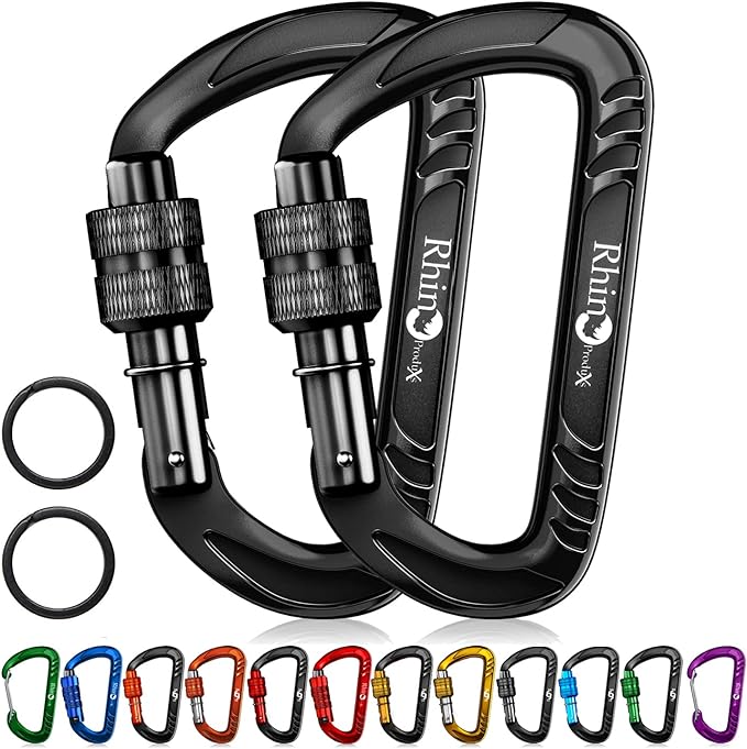 Rhino Produxs 12kN Heavy Duty Carabiner Clips, - Image 6