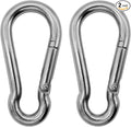 Marine Grade 316 Stainless Steel Carabiners Heavy Duty, Durable & Rust-Free by Outmate