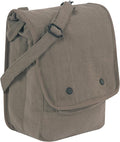 Rothco Vintage Canvas Map Case Crossbody Shoulder Bag, Olive Drab by Rothco