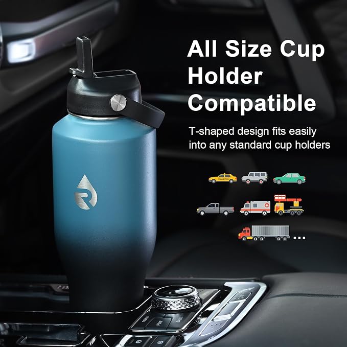 RAYMYLO 40 oz Insulated Water Bottle - Image 2