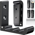 OHIYO 6 PCS Heavy Duty Folding Wall Hooks, Sturdy Black Wall Mounted Hooks by OHIYO