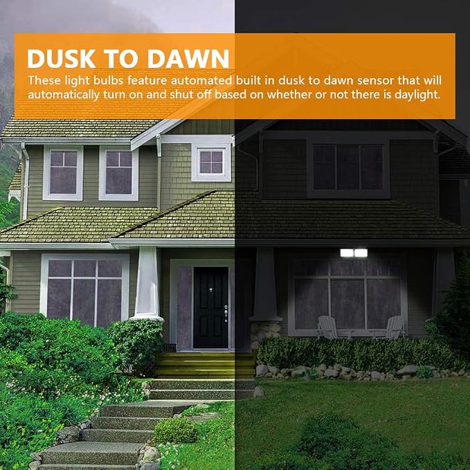 FAGUANGAO Dusk to Dawn LED Security Light, 18W Plug in Flood Light Outdoor - Image 2