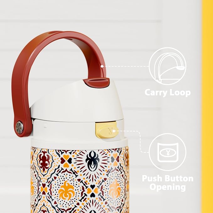 24 oz Insulated Water Bottle for Sports: Meoky Stainless Steel Water Bottle - Image 4