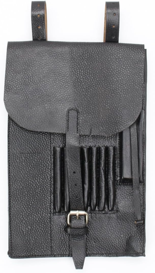 German WWII M1935 Leather Dispatch and Map Case by International+Military+Antiques%2C+Inc