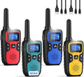 Wishouse Walkie Talkies for Adults Long Range-Rechargeable 4 Pack 2 Way Radios by WisHouseWALKIETALKIESFORTHEENTIREFAMILY