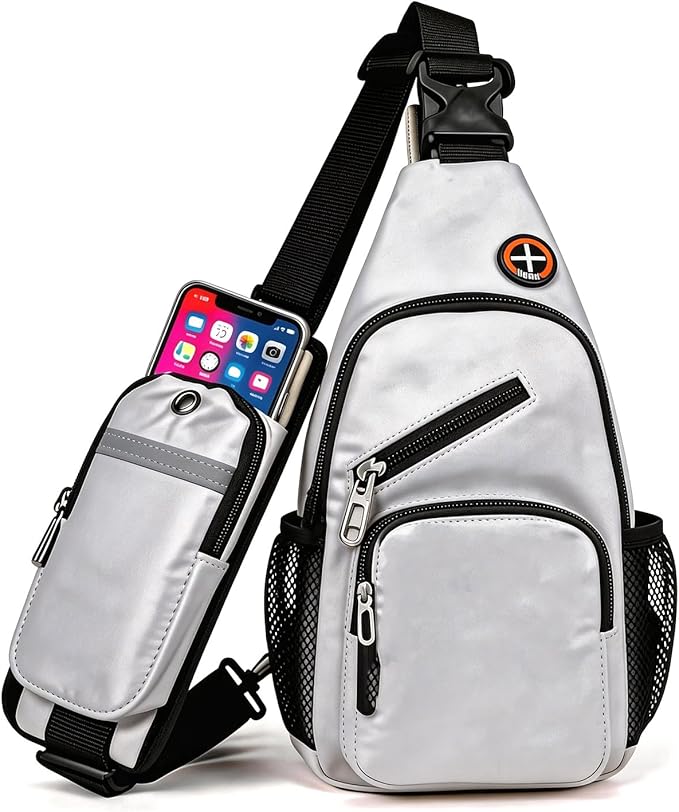 JENAGREEN Waterproof Sling Backpack Crossbody Sling Bag by JENAGREEN